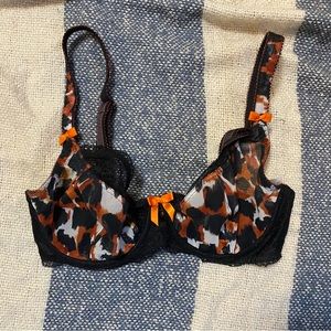 Freya animal print bra